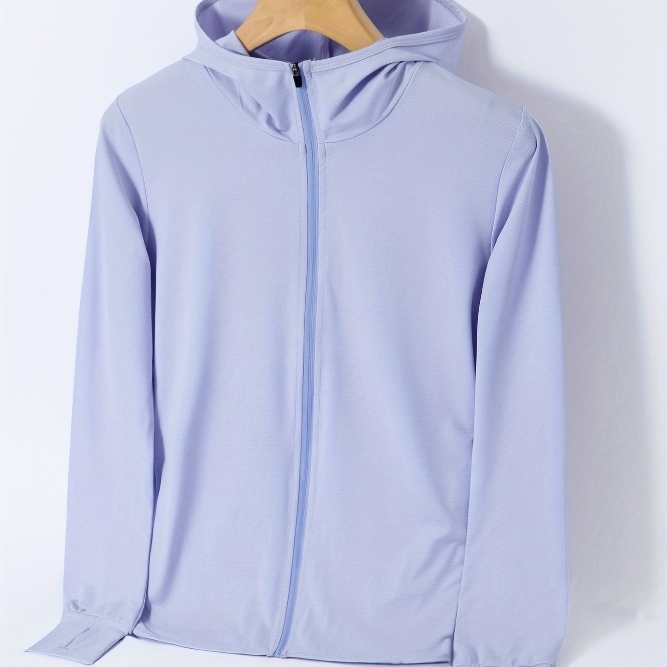 УФ-защитная куртка на молнии из ледяного шелка для летних активностей на открытом воздухе для женщин