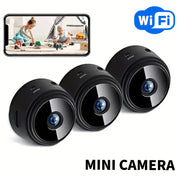 Mini Smart Hidden Camera 480P HD WiFi Motion Alerts Rechargeable Compact Security Camera