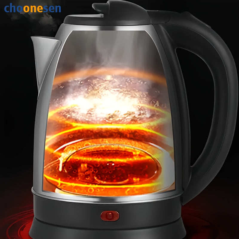 Stainless Steel Electric Kettle, Fast Heating, 220-240V, Compact, Durable