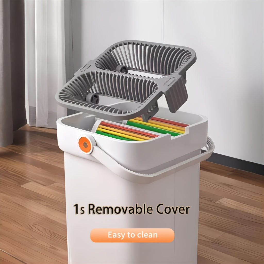 Uy xo‘jaligi uchun Mop va Kova To‘plami bilan tanishing, yorqin kamalak rangidagi qulay qo‘lsiz tekis mop tizimi. Bu ko‘p qirrali to‘plam pol va devor tozalash uchun, shuningdek, ho‘l va quruq foydalanish uchun ideal. 4 ta bilan vaqt va kuchingizni tejang