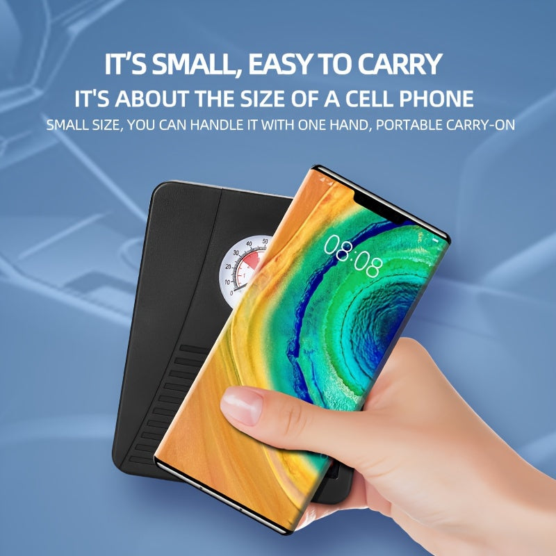 Portable Car Tire Inflator Compressor 12V DC With LED Light for Car Bikes