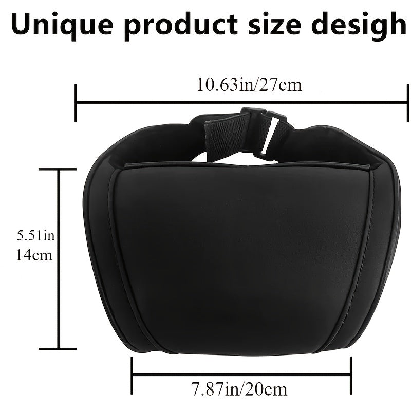 Avtomobillar uchun qora charm boshqapi qoplamalari universal moslashuvchan bardoshli nafis uslub