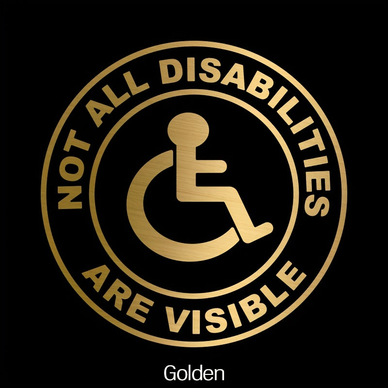 Barcha nogironliklar ko'rinmaydi. Eshiklar va derazalar uchun vinil stiker.