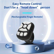 Wireless Remote Control for Page Flipping Camera Shutter Video Scrolling Music Playback E-Book Reading