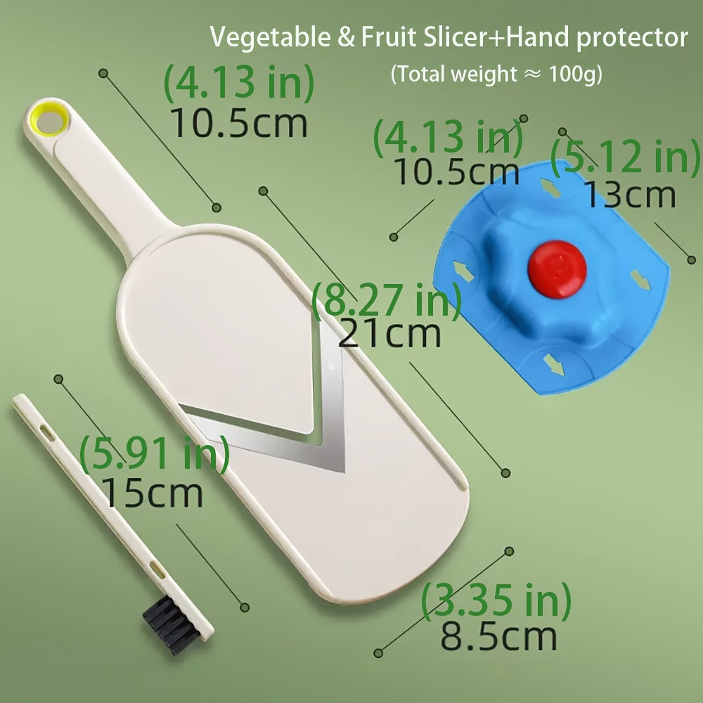 Rallador y cortador de col morada para cocina, material PP, protector de mano, ahorro de espacio