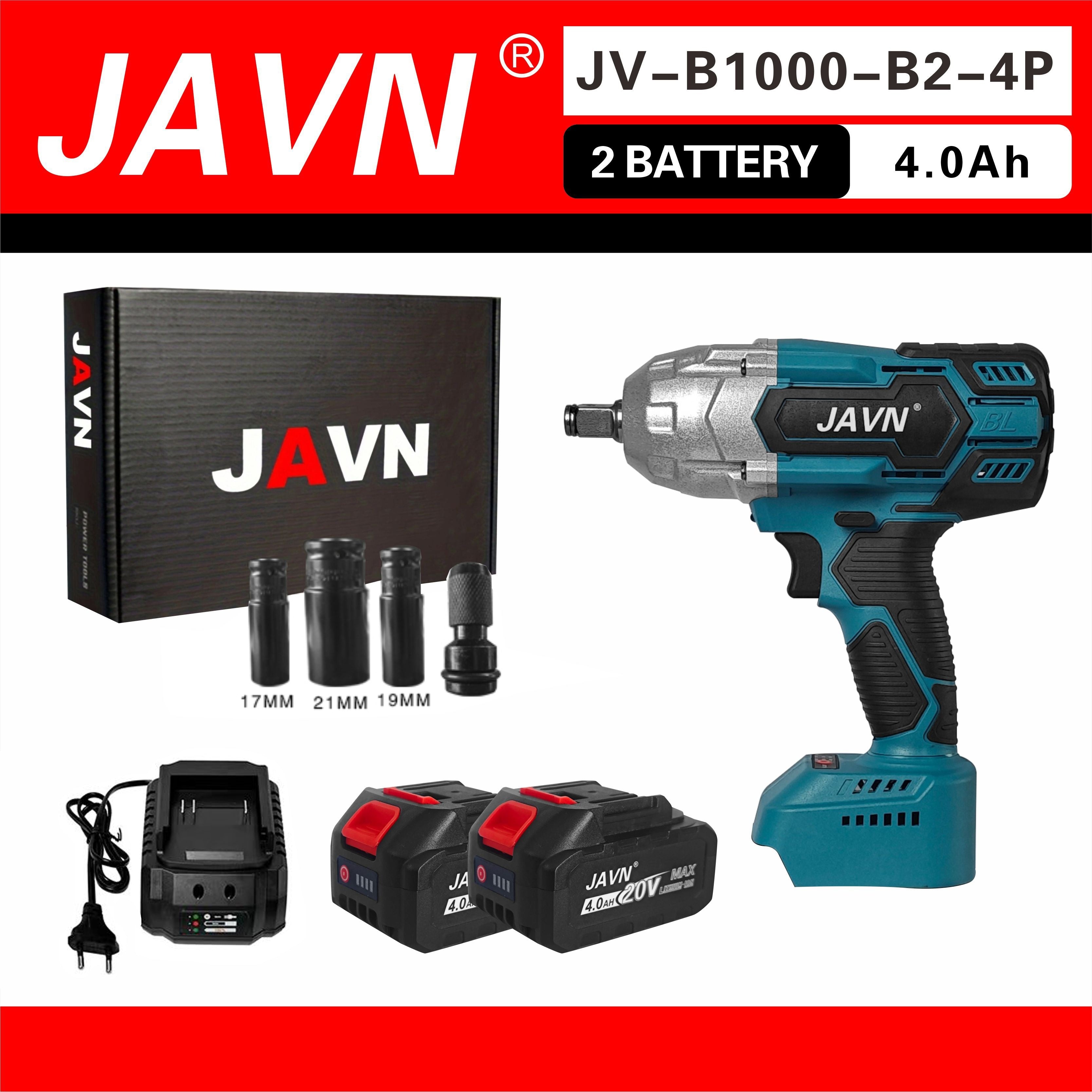 Бесщеточный аккумуляторный ударный гайковерт 1000 Нм, тяжелый промышленный инструмент для ремонта автомобилей, шин