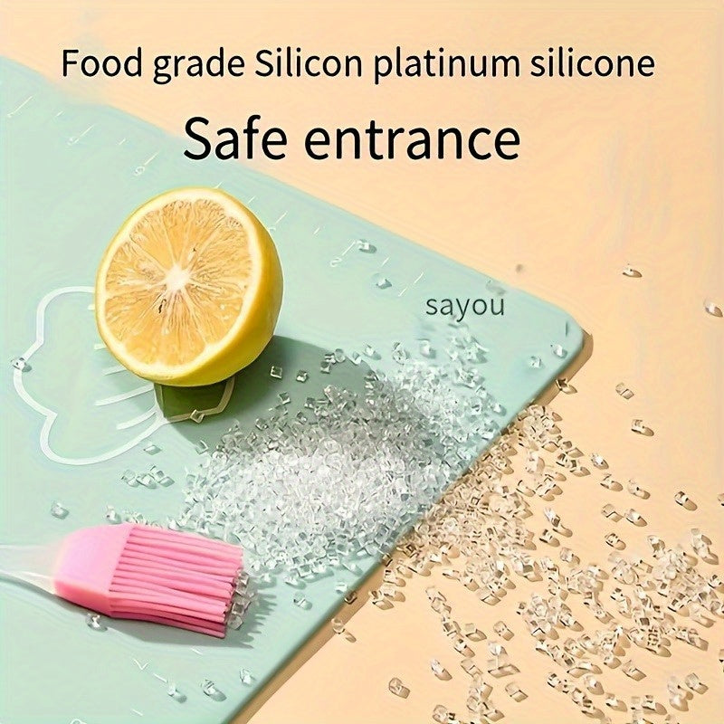 Silicone Baking Mat 70x50cm Non-Stick Non-Slip BPA-Free for Baking Pastry Pizza Cake