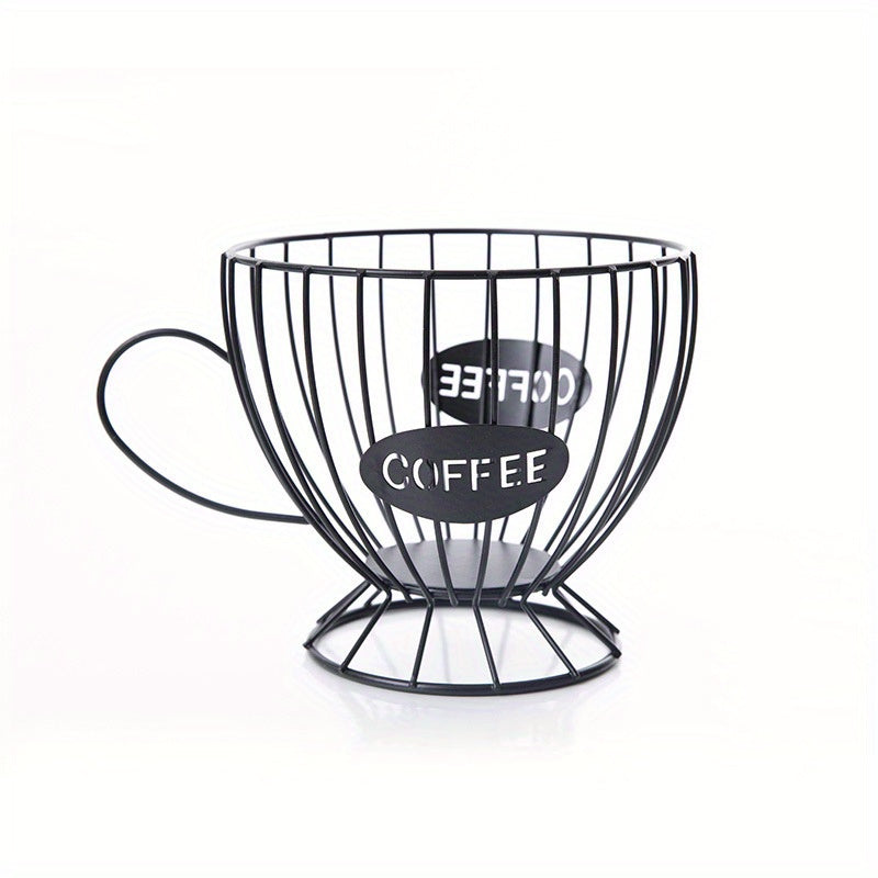 Metal Coffee Bean Canister Nordic Style Snack Storage for Home Office