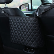 Universal PU Leather Car Seat Gap Storage Pocket Organizer