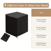 Waterproof Weather-Resistant Cover for Outdoor Air Conditioners 97x97x102cm