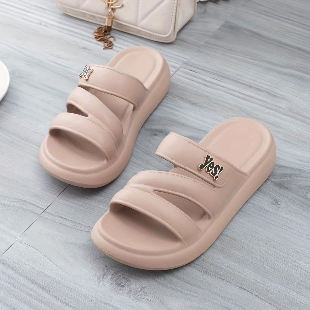 Women EVA Sandals Summer Lightweight Slip-Resistant Stylish Multiple Colors