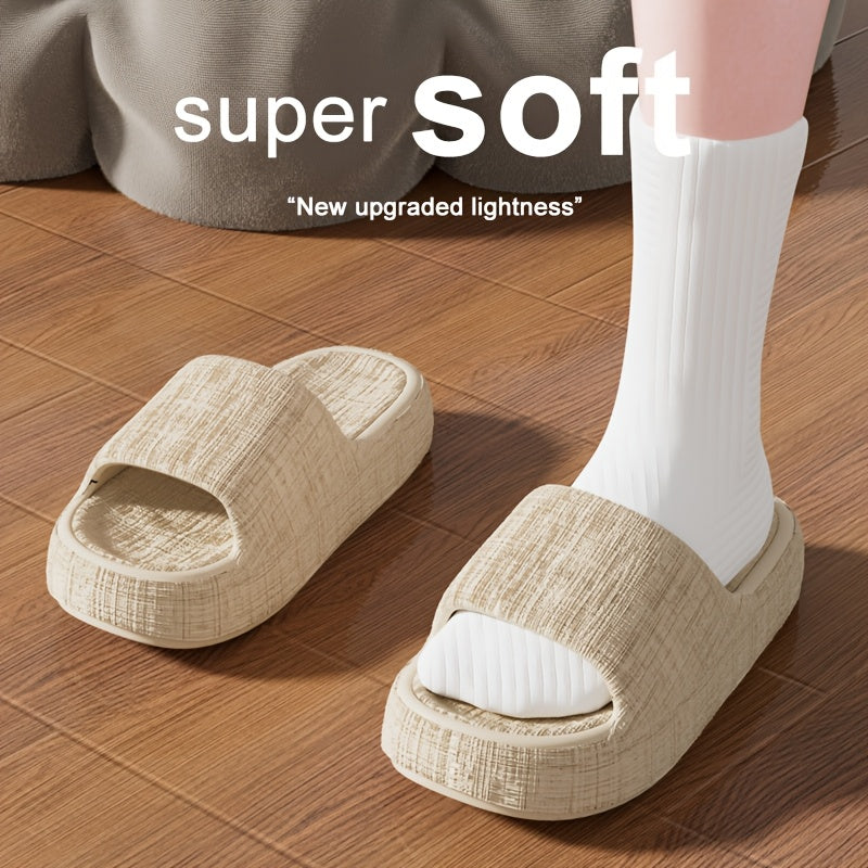 Women's Thick-Soled Indoor and Outdoor Slippers for Summer and Beach