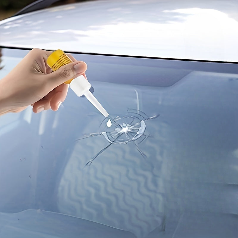 Windshield Repair Kit Nanofluid Technology for Chips and Cracks Automotive Glass Repair
