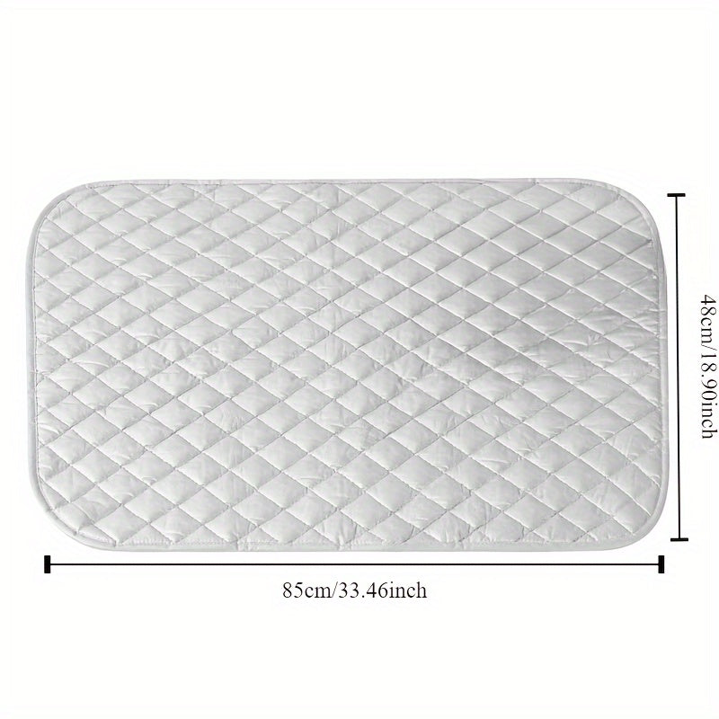 Foldable Portable Heat Insulation Ironing Mat with Silver Coating for Clothes