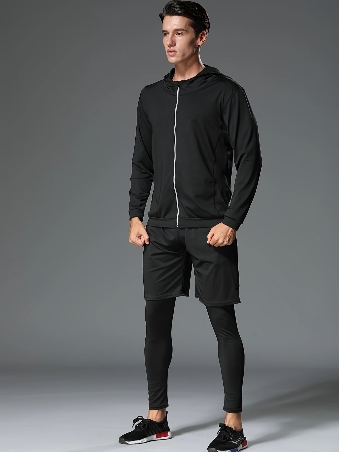 Men's Sportswear Running Fitness Quick-Dry Shirts Cycling Jackets Spring Summer Autumn