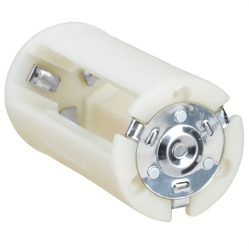 ABS AA to D Battery Adapter Set for DIY Parallel Connection Electronics Projects