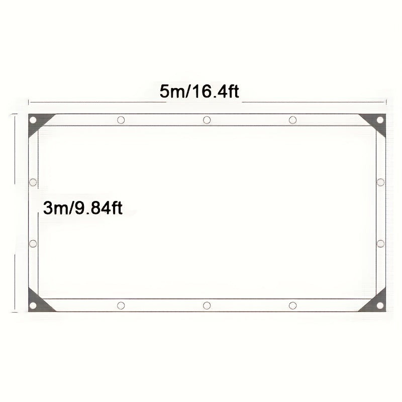 Camouflage Net 5x3m Sunshade Cloth for Outdoor Use Green Blue Brown