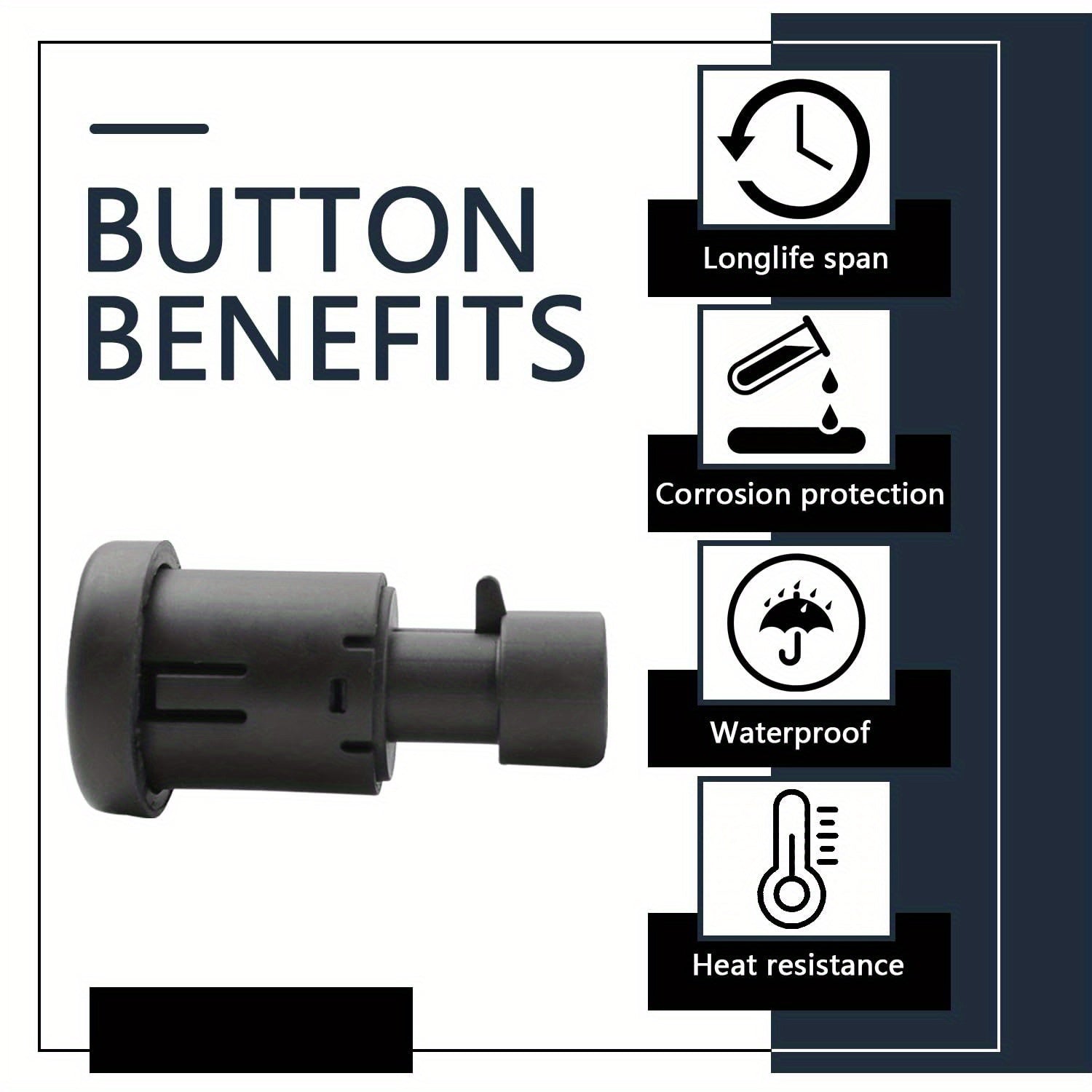 Rear Liftgate Door Window Glass Release Switch for SUV Rear Window Button