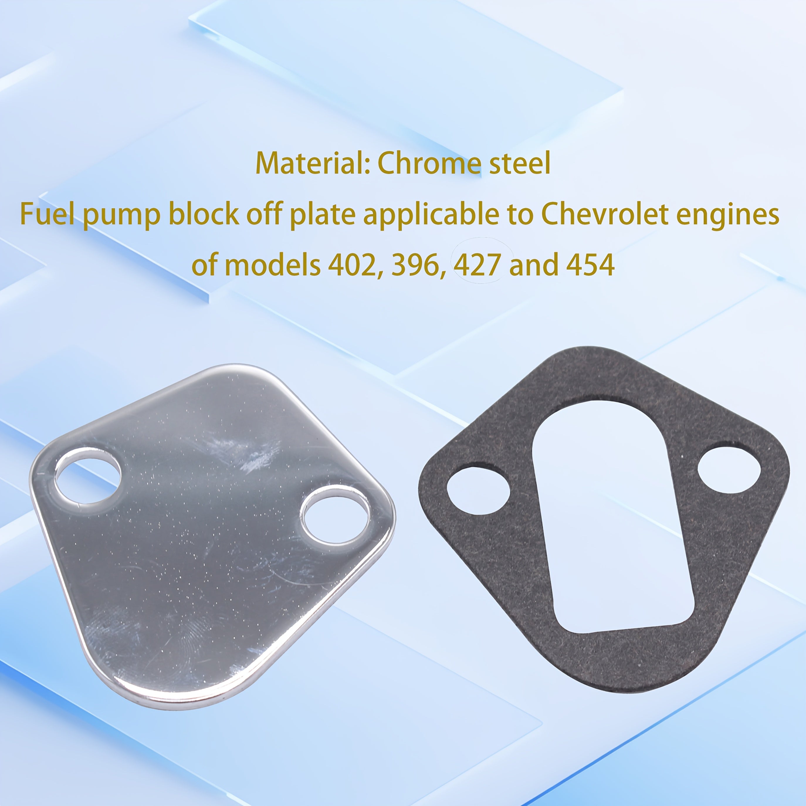 Automotive Fuel Pump Seal Plate for V8 Engines Replacement Part