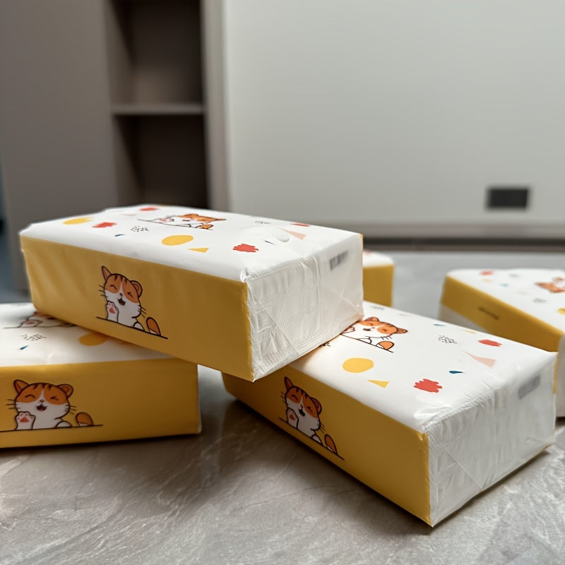 Family Pack 240 Sheets 4-Ply Soft Tissue Paper Napkins for Bathroom Restaurant Hotel