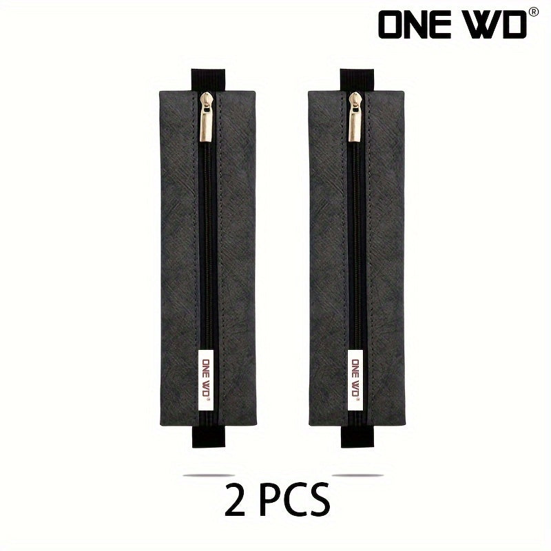 Lightweight Dupond Paper Pencil Case with Zipper for School Supplies