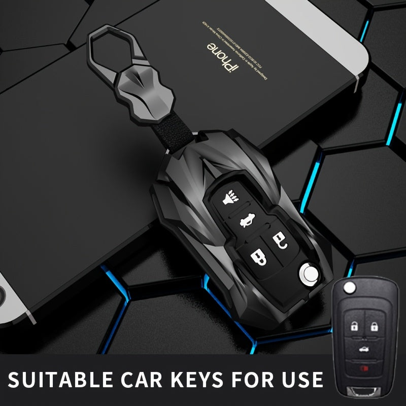 Universal Alloy Smart Key Case For Car Fobs With 2-5 Buttons