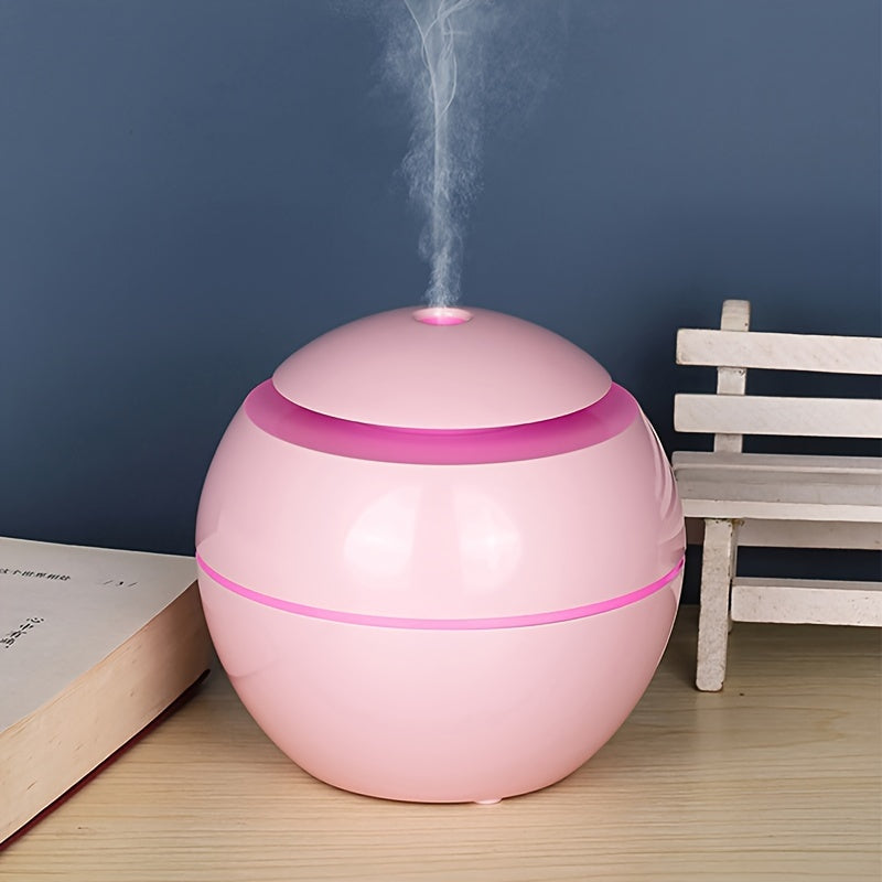 USB-Powered Cold Mist Humidifier and Essential Oil Diffuser for Bedroom Office Travel