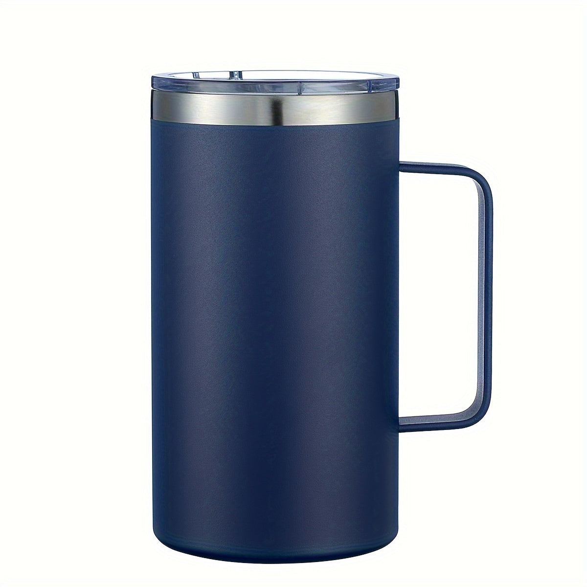 Stainless Steel Coffee Mug 24oz Vacuum Insulated with Lid and Handle