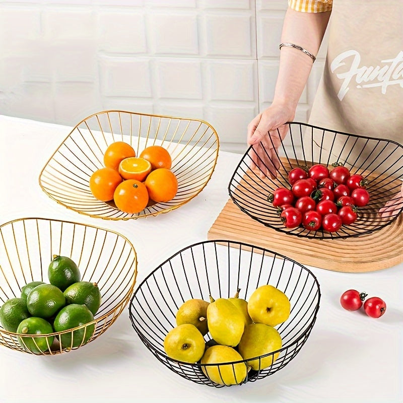 Geometric Fruit Basket for Living Room Coffee Table 1 Piece