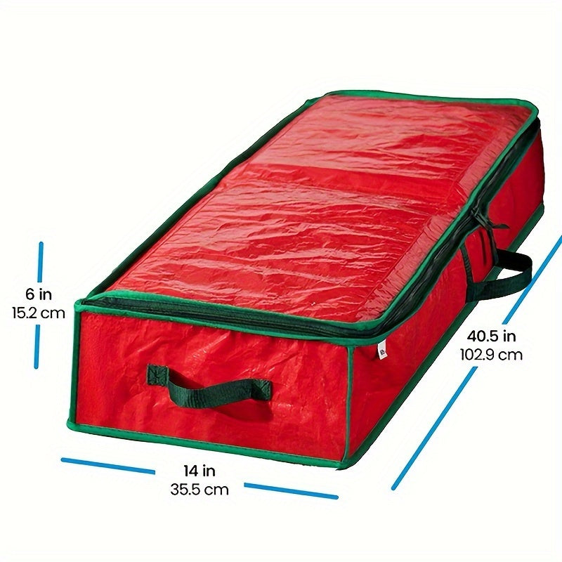 Органайзер для упаковки рождественских подарков с эластичными разделителями и карманами