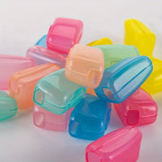 10Pcs Toothbrush Head Covers Portable Toothbrush Protectors Travel Cases