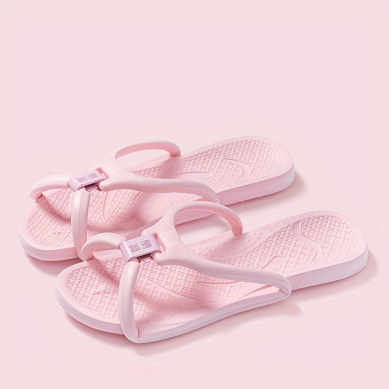 Women’s Foldable EVA Slippers Casual Open Toe Non-Slip Indoor Travel