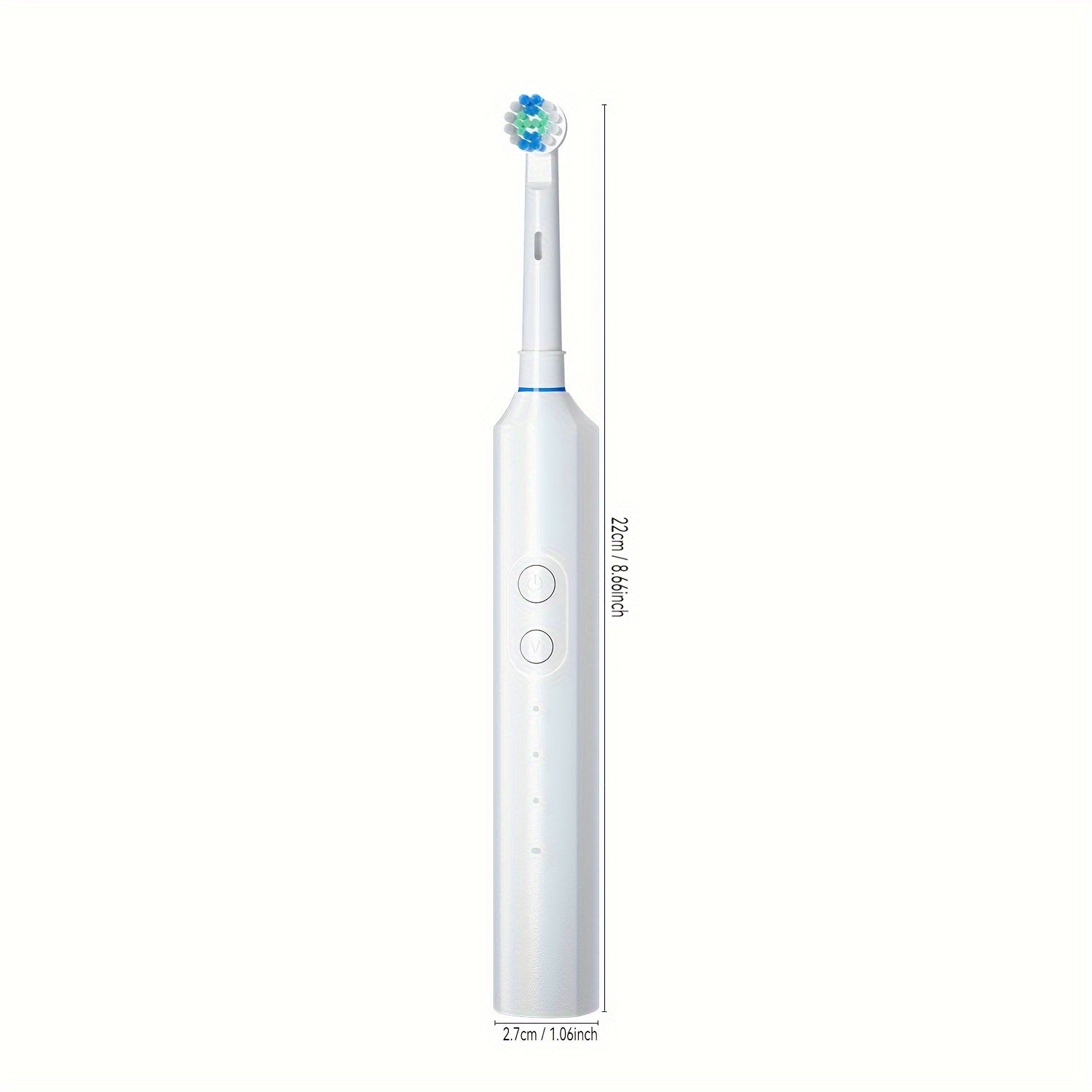 Adult Electric Toothbrush Set With 4 Brush Heads, Smart Timer, 3 Modes