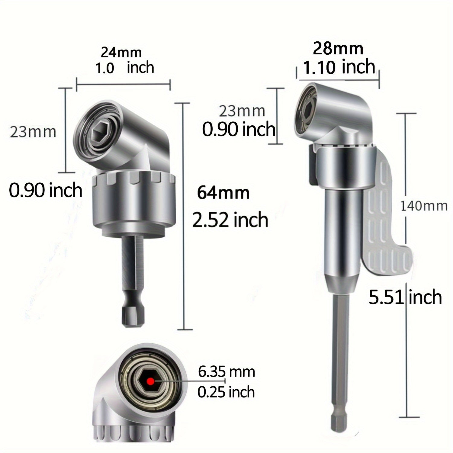 Universal Metal Screwdriver Bit Bender Cornerer for Precision and Flexibility