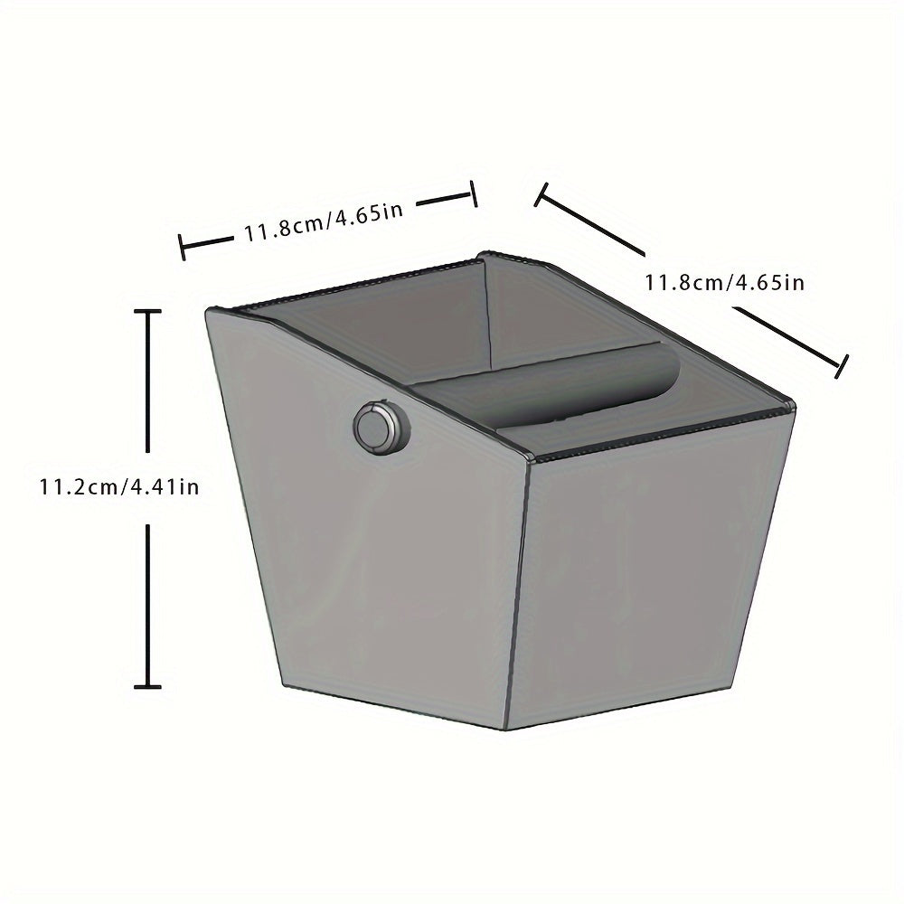 Kofe qoldiqlari idishlari uchun turli ranglarda to'plam qutisi