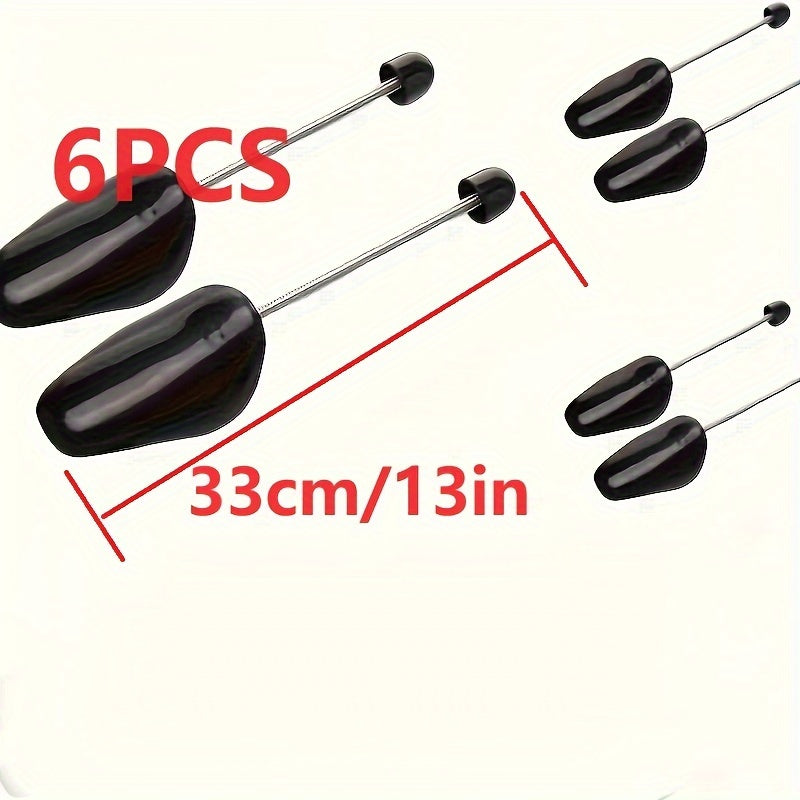6 Pcs Shoe Stretchers for Men and Women Plastic Shoe Stretcher with Crease Prevention