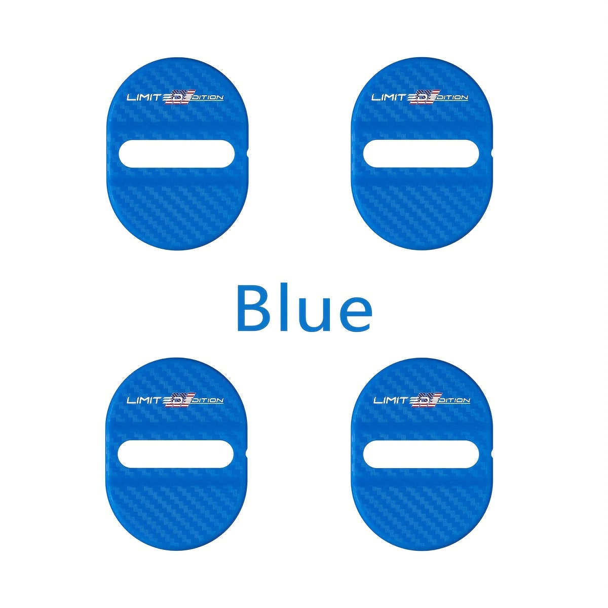 Avtomobil eshigi qulfi yopqog'i himoyachisi ABS bardoshli tashqi aksessuar 4 dona