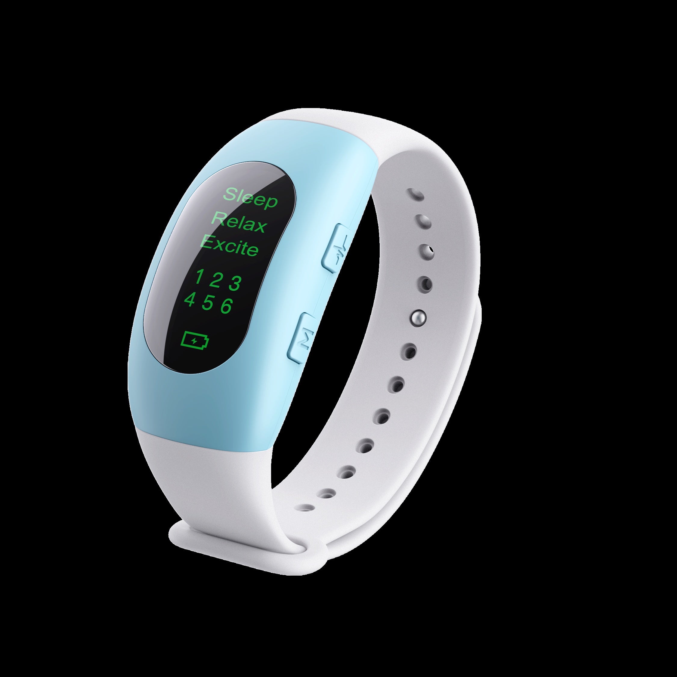 Smart Sleep Bracelet with USB Rechargeable CES Microcurrent Relaxation and Portable Massage
