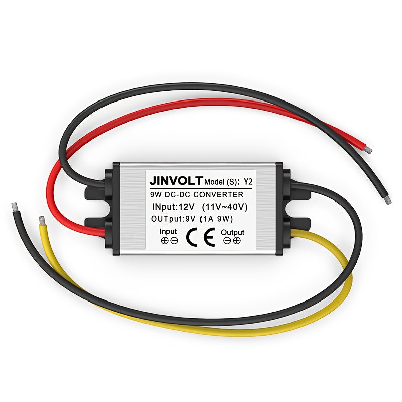 12V to 9V DC-DC Buck Converter 1A-5A Wide Input Industrial Outdoor Power Supply
