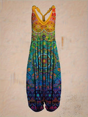 Plus Size Printed Bodysuit for Women Large Chest Measurement