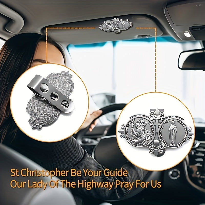 Car Visor Clips Stainless Steel for Teens and Family