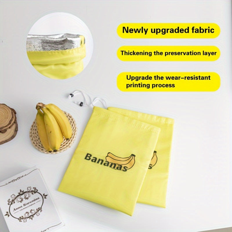 Banana Storage Bag Reusable Fruit Saver with Ventilation