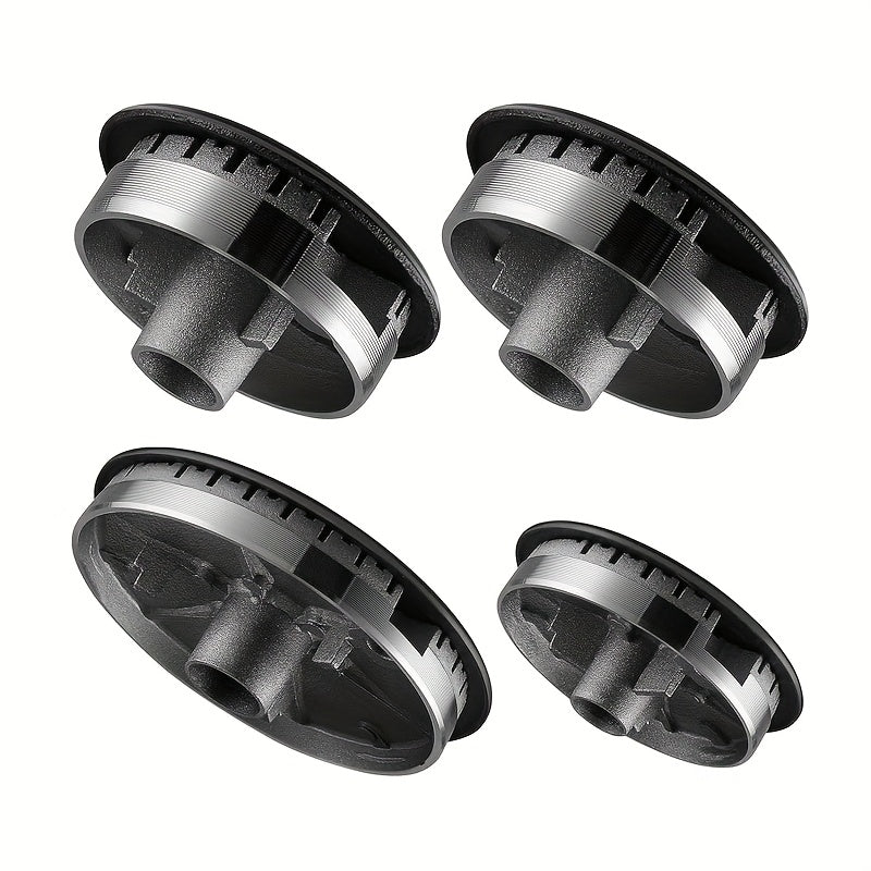 Metall gaz pechkasining yonish joylari uchun qopqog'lar to'plami, konkav temir himoyachilar