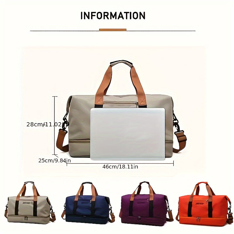 Lightweight Oxford Cloth Travel Duffel Bag for Yoga, Outdoor Activities and Training