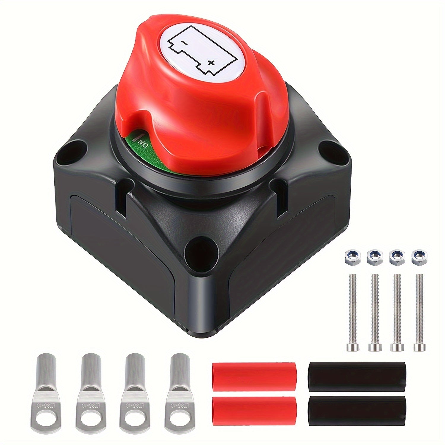 Battery Disconnect Switch 12V-48V Main Isolator Marine Automotive Truck Camper Trailer