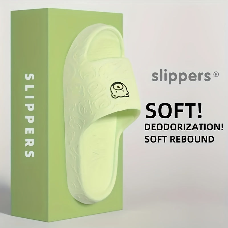 Unisex Slip-On EVA House Slippers Open-Toe Indoor Casual Shoes