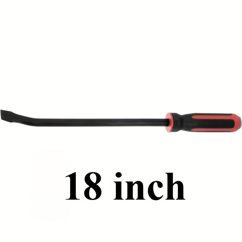 Car Tire Repair Pry Bar Set Non-Slip Handle Impact Cap Crowbar