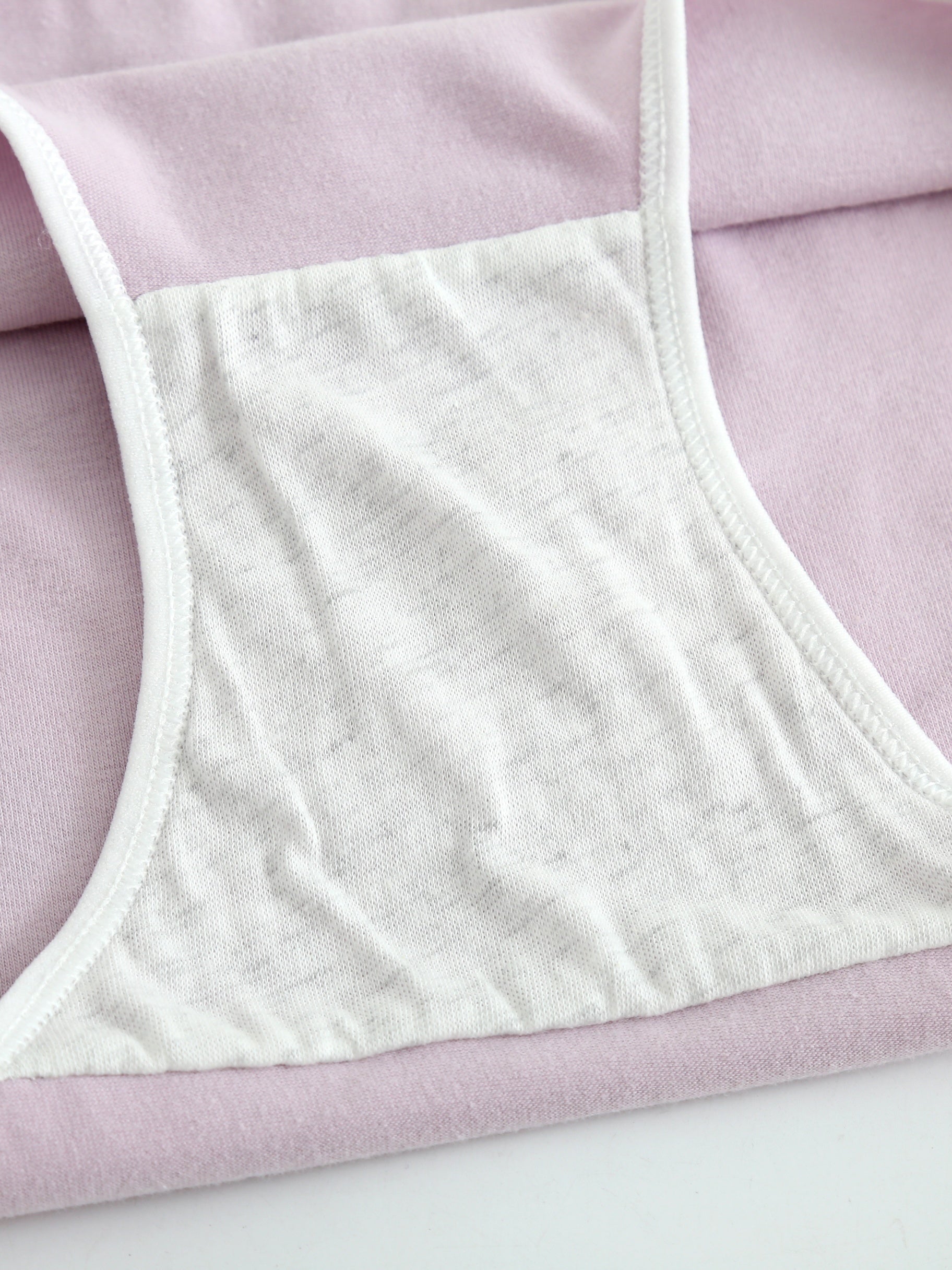 Women's Comfort Briefs 5-Pack Pastel Colors Stretchy Waistband