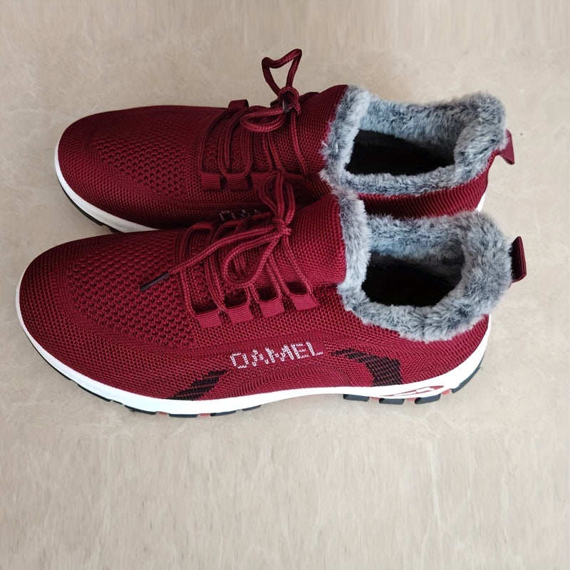Women's Velvet Casual Shoes Thickened Comfort Leisure Sports Shoes