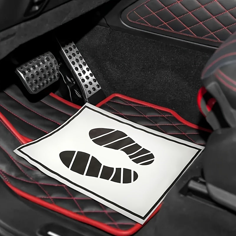 Bir martalik qog'oz avtomobil poliyalari to'plami 10 yoki 20 dona, vaqtinchalik transport vositasi himoyasi